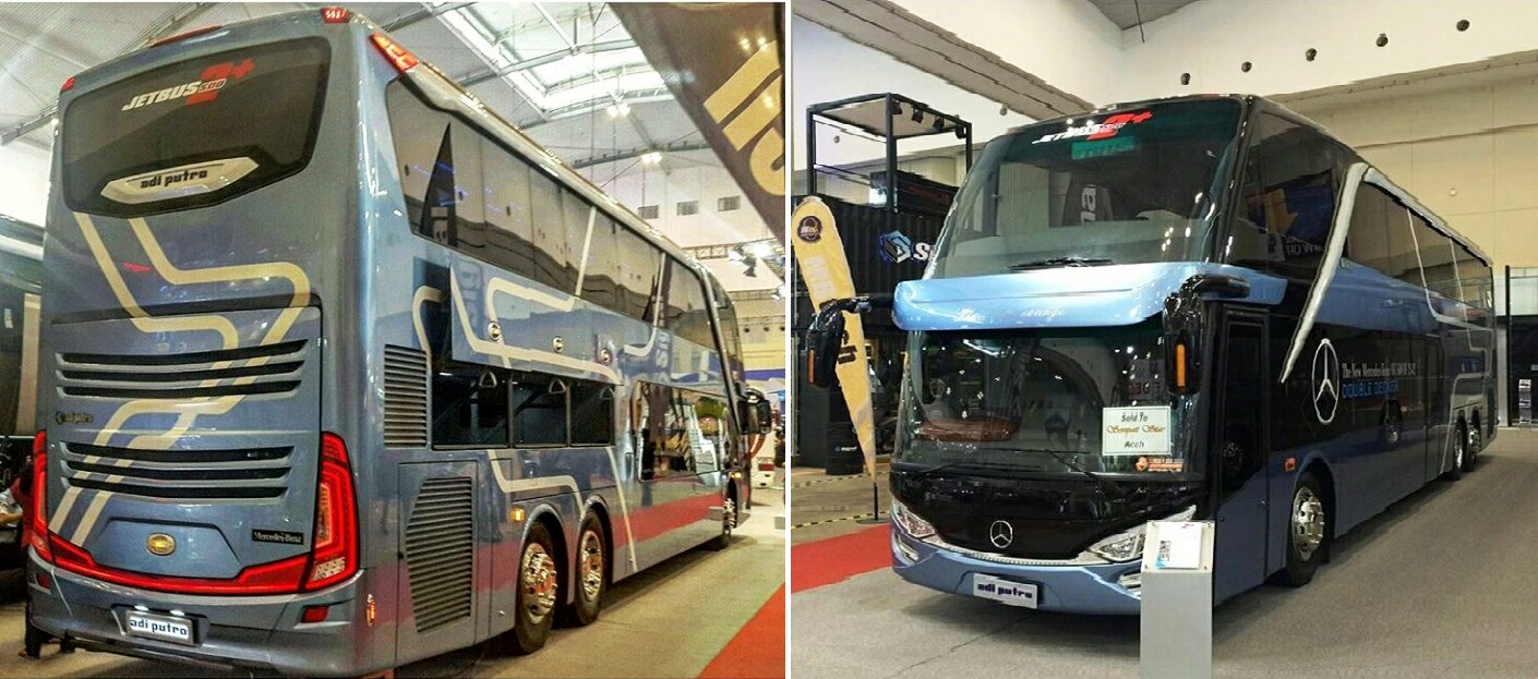 Bus Umum Termewah dan Terbaik di Indonesia
